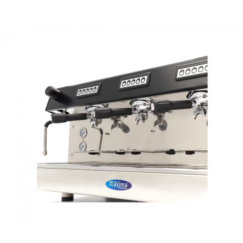 MAXIMA Espresso Kaffeemaschine - 3 Kolben - 540 Tassen/Stunde