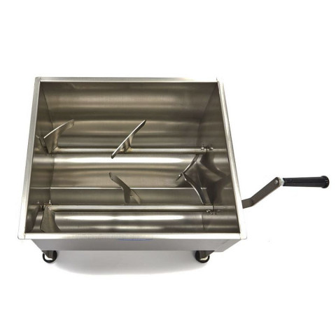 MAXIMA 40 Liter Manueller Fleischmischer mit Doppelachse