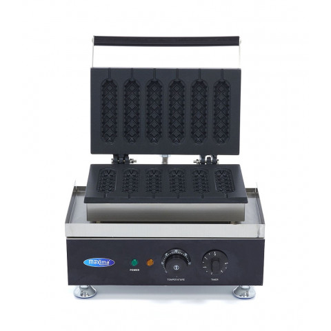 MAXIMA 6 Waffeleisen - Hot Dog Form