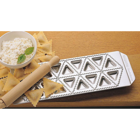 IMPERIA Tortelli classici Ravioli Form mit Teigrolle - 18 Stk