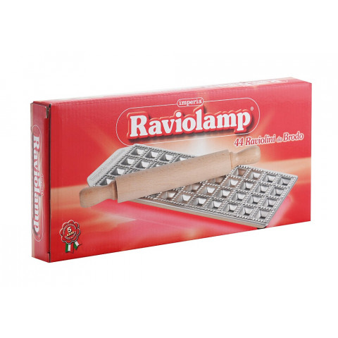 IMPERIA Ravioli da brodo Ravioli Form mit Teigrolle - 44 Stk