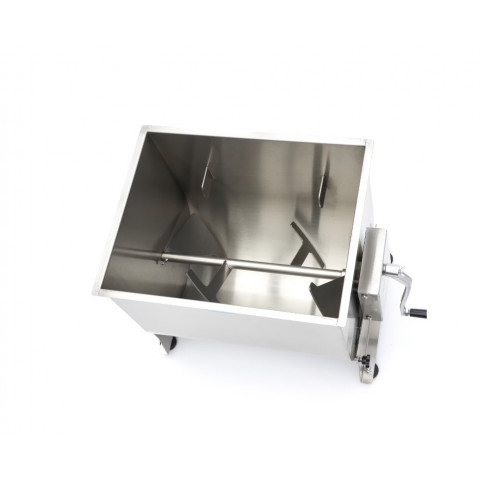 MAXIMA manueller Fleischmischer mit Kippschüssel - 60 L/55 Kg Fleisch