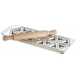 IMPERIA Tortelli classici Ravioli Form mit Teigrolle - 18 Stk