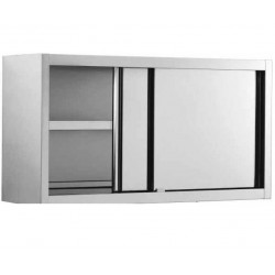 GAMMO Edelstahl Wandhängeschrank- mit Schiebetüren - 1000x400x670mm