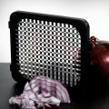 ALLIGATOR Zwiebelhacker-Knoblauchhacker mit Auffangbehälter - INOX