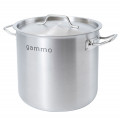 GAMMO Hochtopf mit Deckel 12 Liter 25x25cm