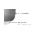 GAMMO Hochtopf mit Deckel 71 Liter 45x45cm