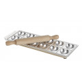 IMPERIA Tris Gli Speciali Ravioli Form Set mit Teigrolle