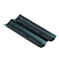 Baguette Backform, perforiert 380x160mm - für 2 Baguetten