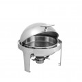 GAMMO Chafing Dish rund mit Roll Top Deckel - 6 L