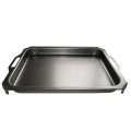 Grillpfanne für 2 Brenner Gerät - Stahl