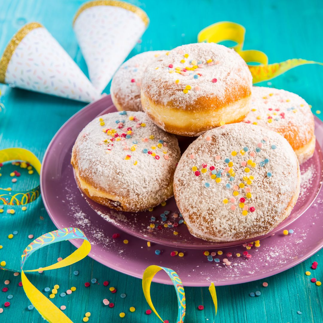 Der Karneval ist da, lasst uns Donuts machen!