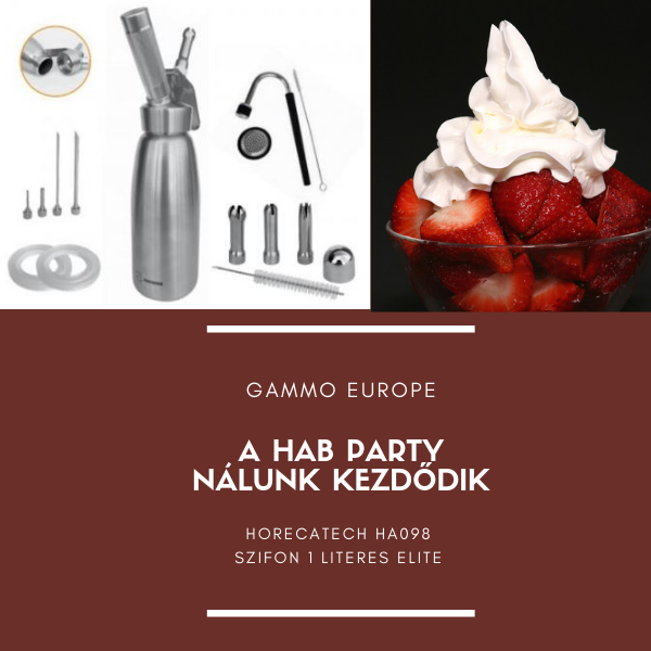 A hab party nálunk kezdődik!