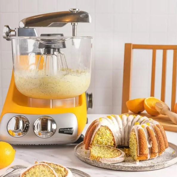 Zitronen-Mohn-Kuchen mit ANKARSRUM, mit Videorezept